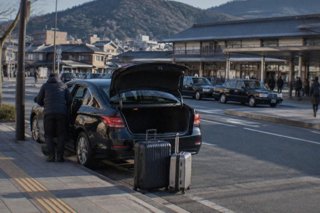 Private KIX Departure Transfer, Kyoto