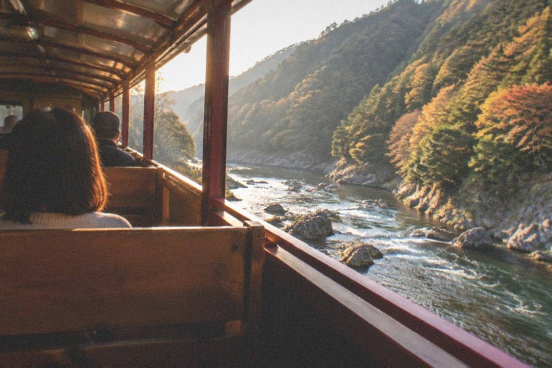Sagano Train, One-Way Ticket, Arashiyama
